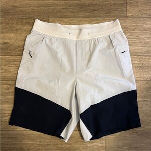 lululemon athletica blue and navy shorts